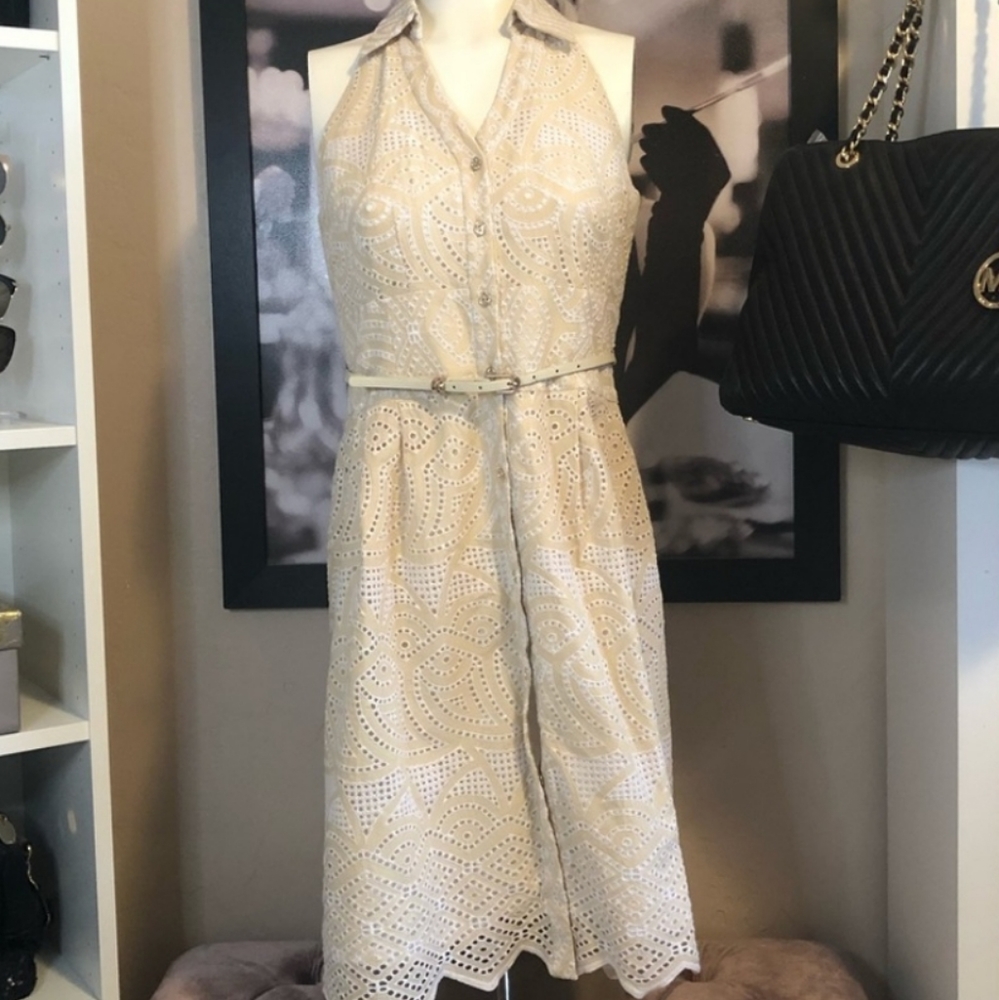 Antonio Melani Sleeveless Halter Dress